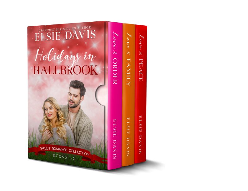 Holidays in Hallbrook: Sweet Romance Collection Books 1-3 (E-book format only)