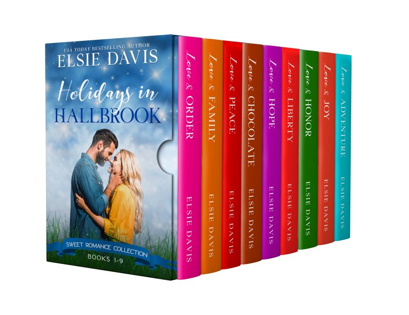 Holidays in Hallbrook: Sweet Romance Collection Books 1-9 (E-book format only) KINDLE UNLIMITED